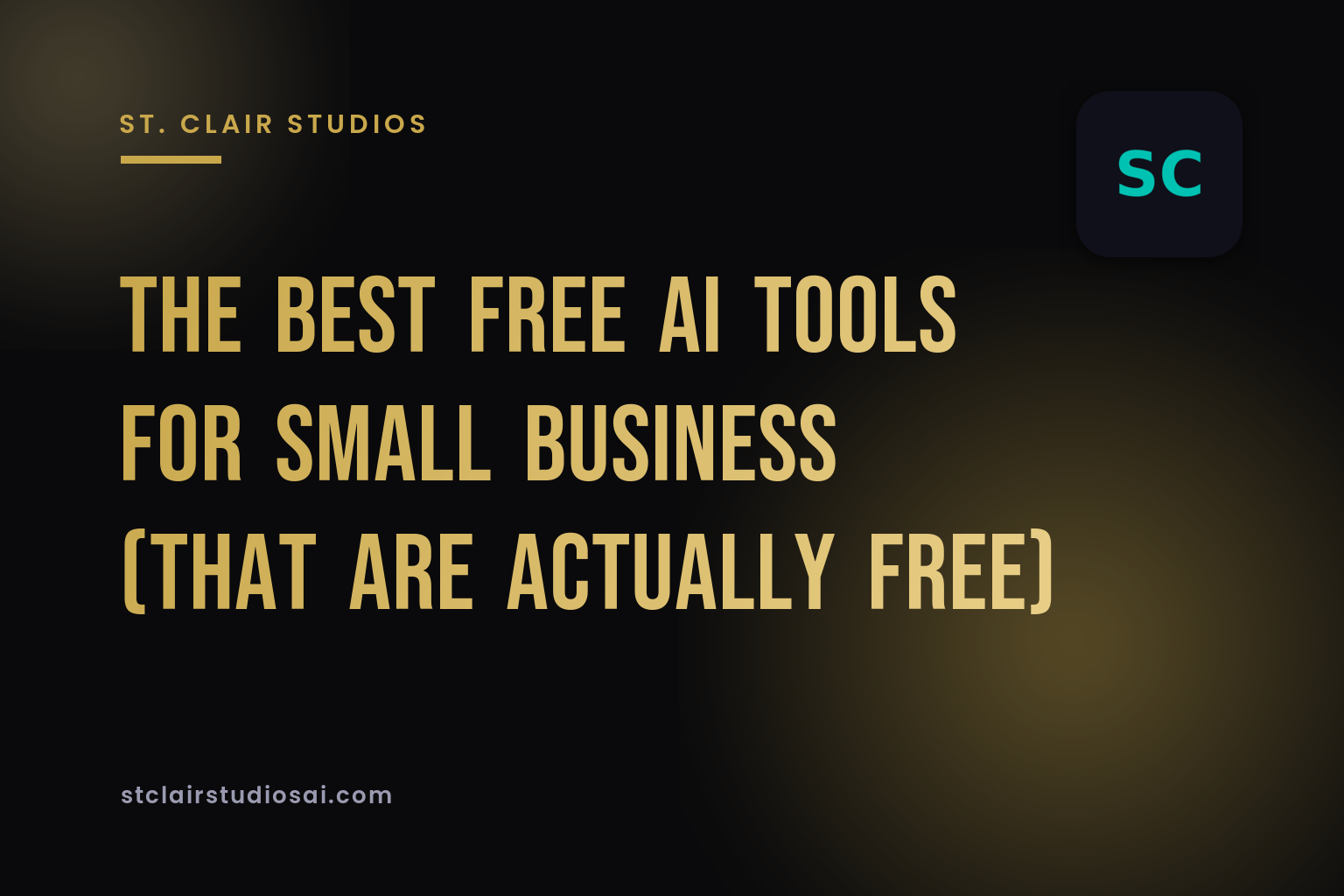 The Best Free AI Tools for Small Business (That Are Actually Free)